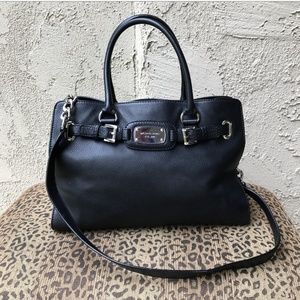 Michael Kors Black Silver Purse